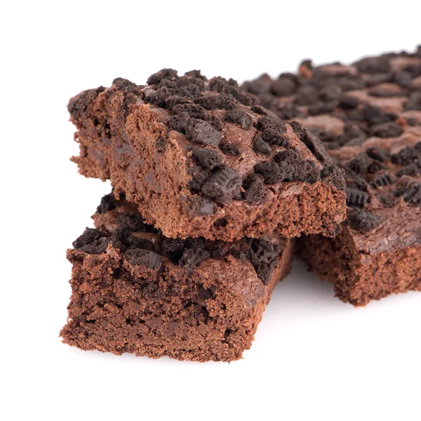 Chocolade brownies — Stockfoto