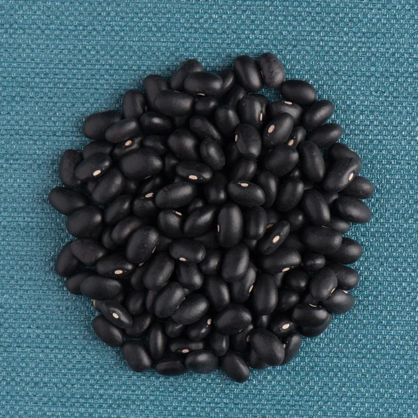 Siyah fasulye çemberi — Stok fotoğraf