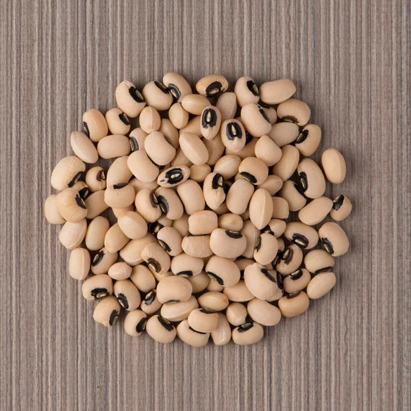 Circle of white beans — Stock Photo, Image