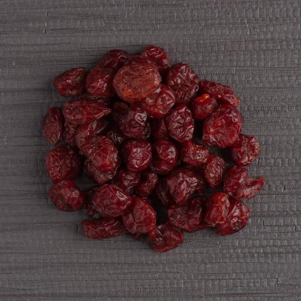 Circle of dried cranberries — Stock Photo, Image