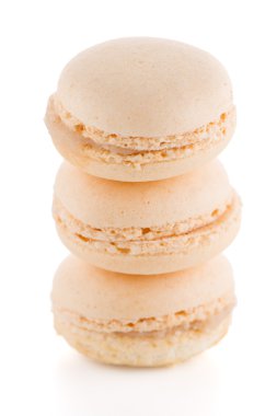 renkli Fransız macarons
