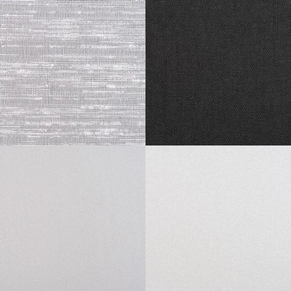 Set of grey vinyl samples — Stock Photo, Image