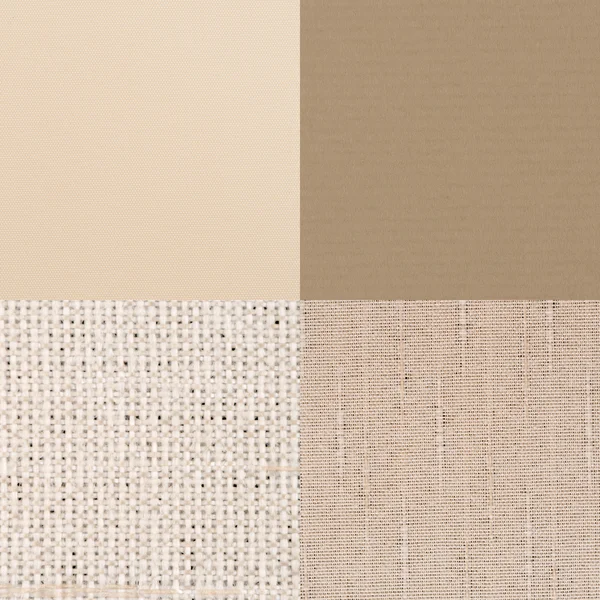 Set of beige vinyl samples — Stock Photo, Image