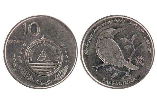 10 Escudos Moneda de Cabo Verde —  Fotos de Stock