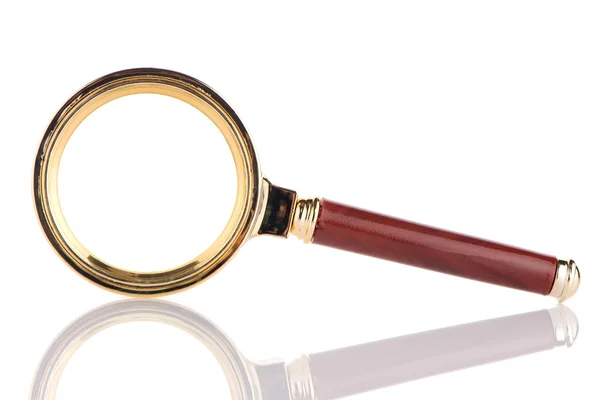 Old magnifying glass — Stock Photo, Image