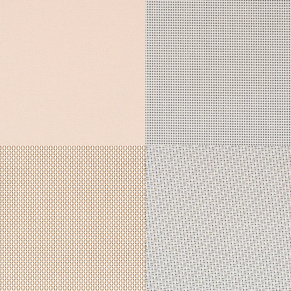 Set of beige vinyl samples — Stock Photo, Image