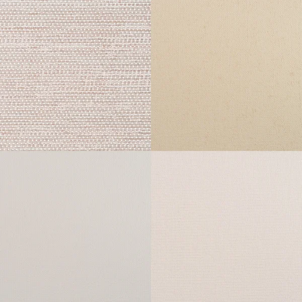 Set of beige vinyl samples — Stock Photo, Image