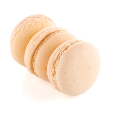 renkli Fransız macarons