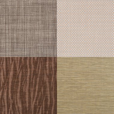 El kahverengi kumaş örnekleri