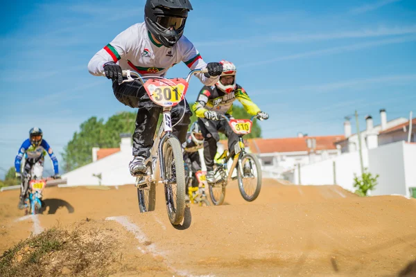 Bruno Berto leading the race — Stock Photo, Image