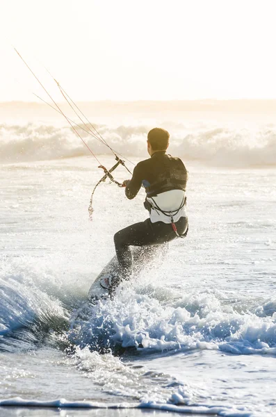 Kitesurfare — Stockfoto