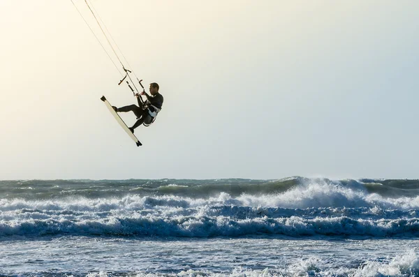 Kitesurfer. — Fotografia de Stock