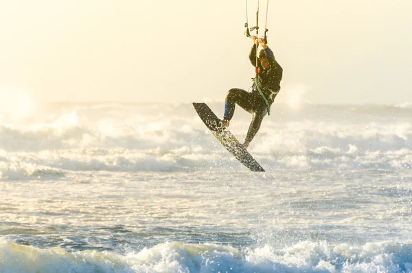 Kitesurfare — Stockfoto