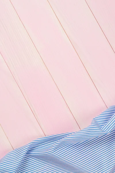 Blue towel over table — Stock Photo, Image