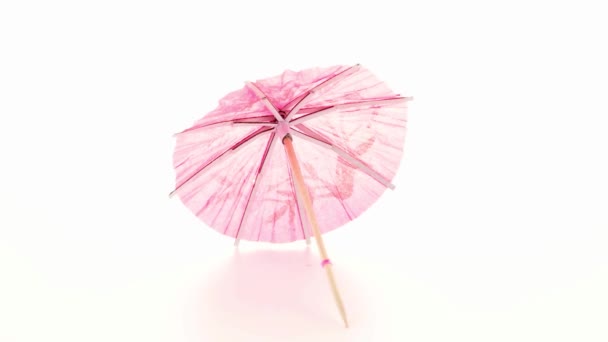 Parapluies en papier pour cocktails — Video