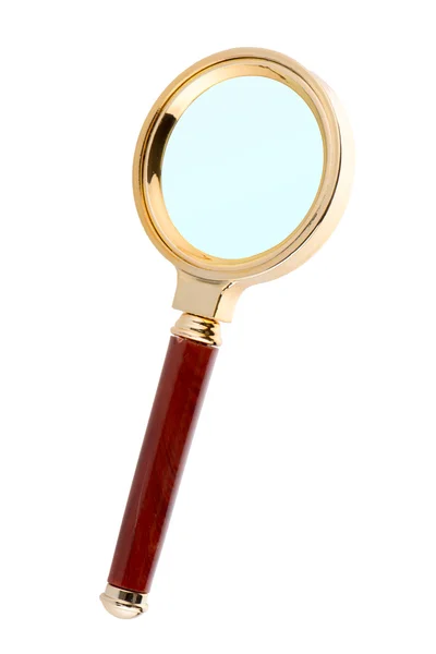 Old magnifying glass — Stock Photo, Image