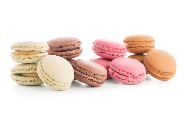 Macarons franceses coloridos — Fotografia de Stock