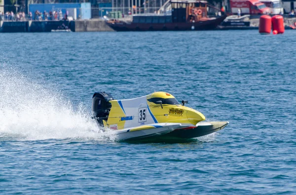 Pruebas del equipo de Motorglass F1 — Foto de Stock