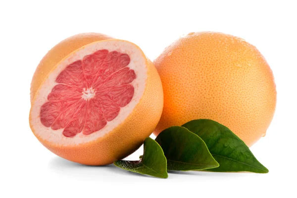 Спелый красный грейпфрут — стоковое фото