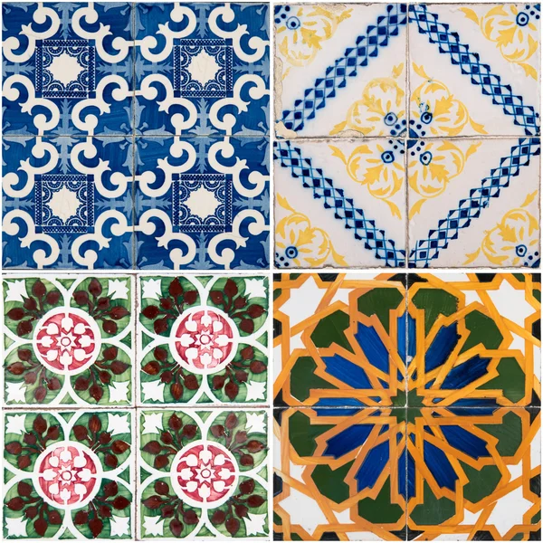 Vintage ceramic tiles — Stock Photo, Image