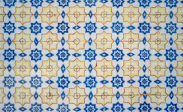 Azulejos tradicionais portugueses — Fotografia de Stock