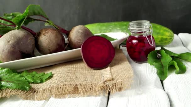 Beetroots — Stockvideo