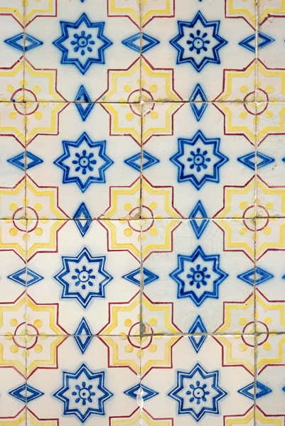 Azulejos tradicionales esmaltados portugueses —  Fotos de Stock