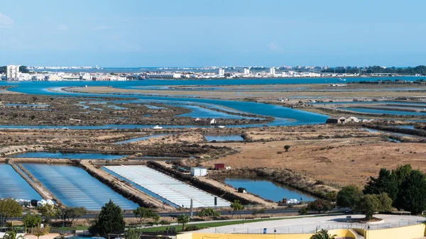 Panoramautsikt över Ayamonte — Stockfoto