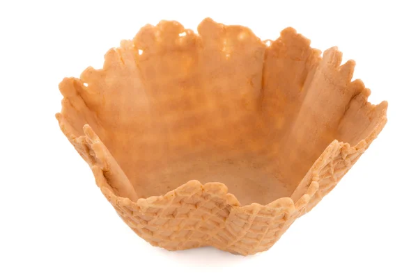 Tazza di wafer — Foto Stock