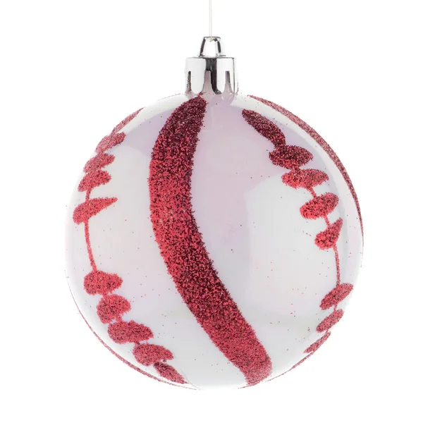 Red Christmas bauble — Stock Photo, Image