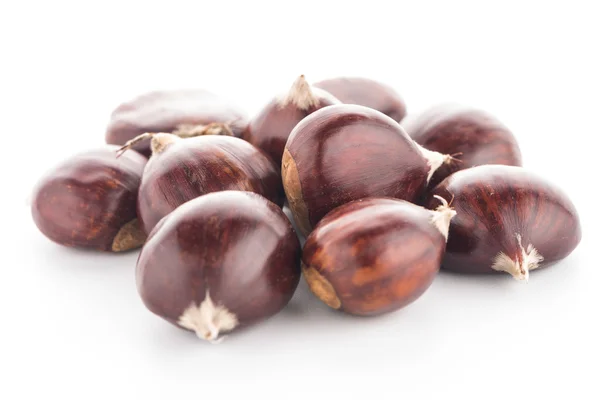 Chestnuts with shell — Stock Photo, Image