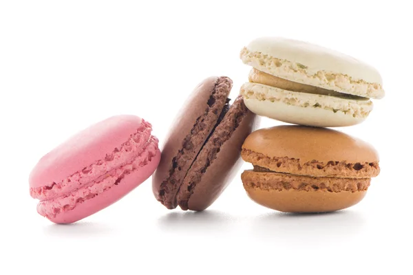 Macarons franceses coloridos — Fotografia de Stock