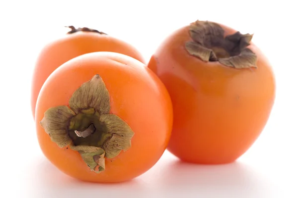 Closeup de frutos de cáqui — Fotografia de Stock