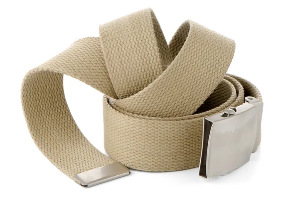 Closeup of beige belt — Stock Photo, Image