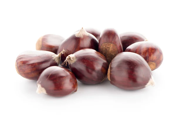Chestnuts with shell — Stock Photo, Image