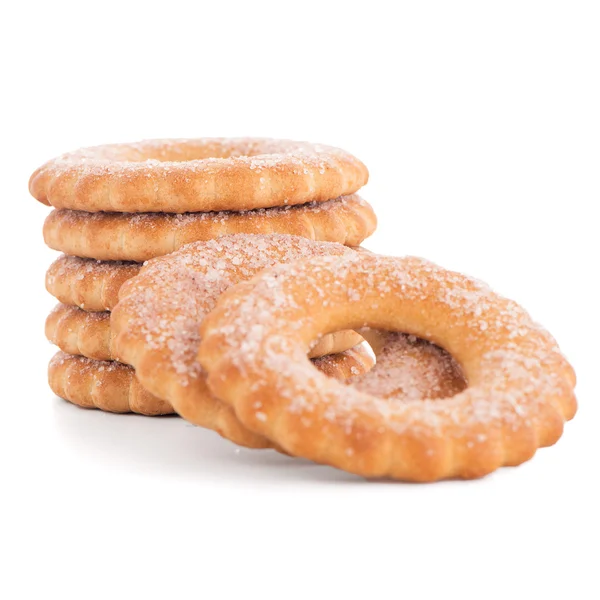 Closeup of rings biscuits — Stock Photo, Image