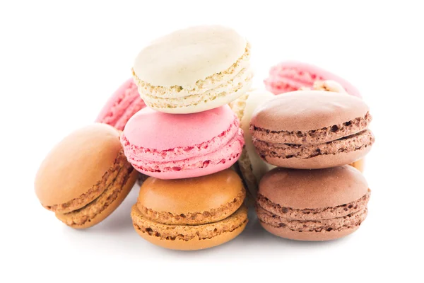 Macarons franceses coloridos — Fotografia de Stock