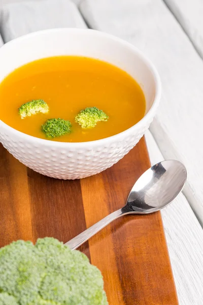 Vegetable cream soup — Stock Photo, Image