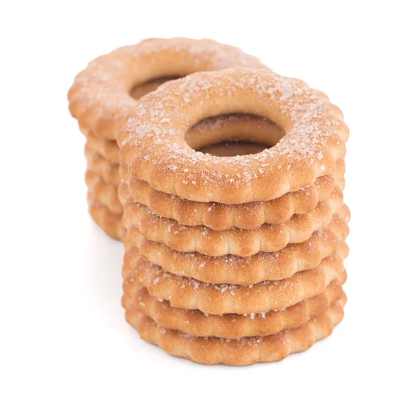 Close-up van ringen koekjes — Stockfoto