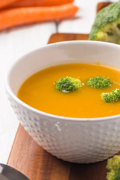 Gemüsecremesuppe — Stockfoto