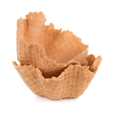 Gofret bardak closeup