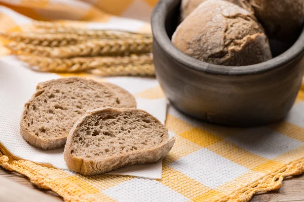 Espiguetas de centeio de pão — Fotografia de Stock