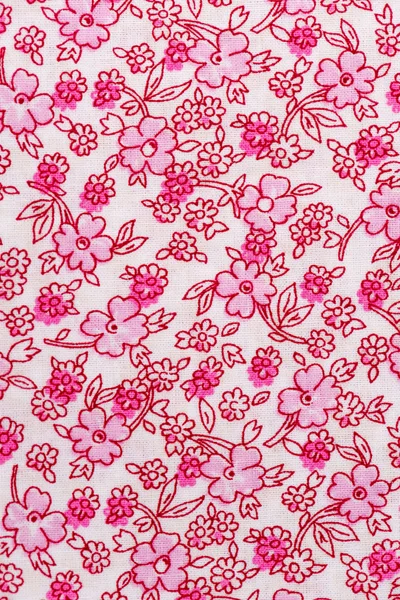 Fabric with floral patter — Stock Photo, Image