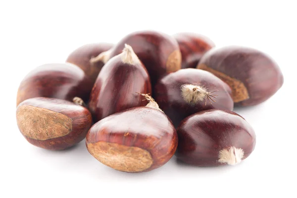 Chestnuts with shell — Stock Photo, Image