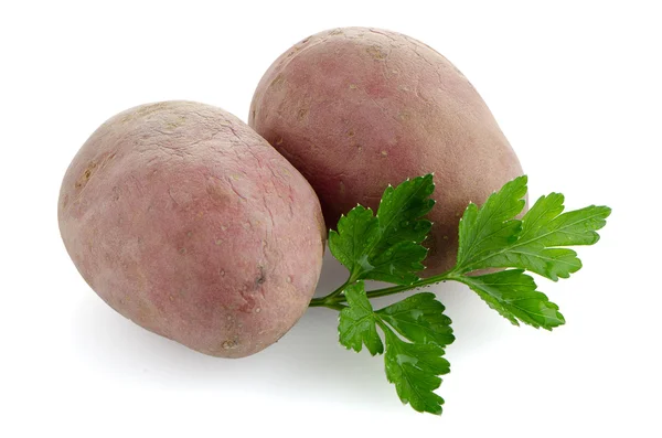 Closeup of red potatoes — Stock Photo, Image