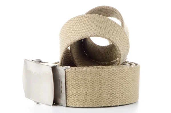 Closeup of beige belt — Stock Photo, Image