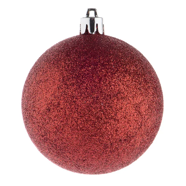 Boule de Noël rouge — Photo