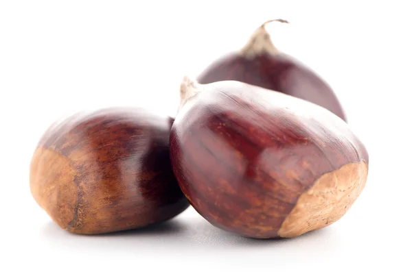 Chestnuts with shell — Stock Photo, Image