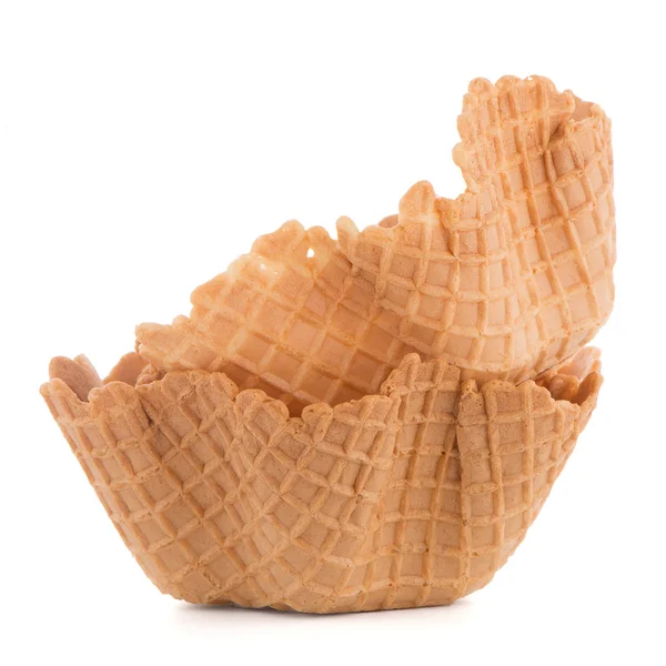 Closeup of wafer cups — Stock Photo, Image