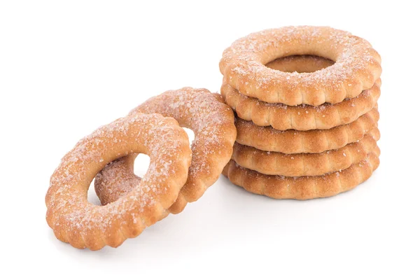Closeup of rings biscuits — Stock Photo, Image